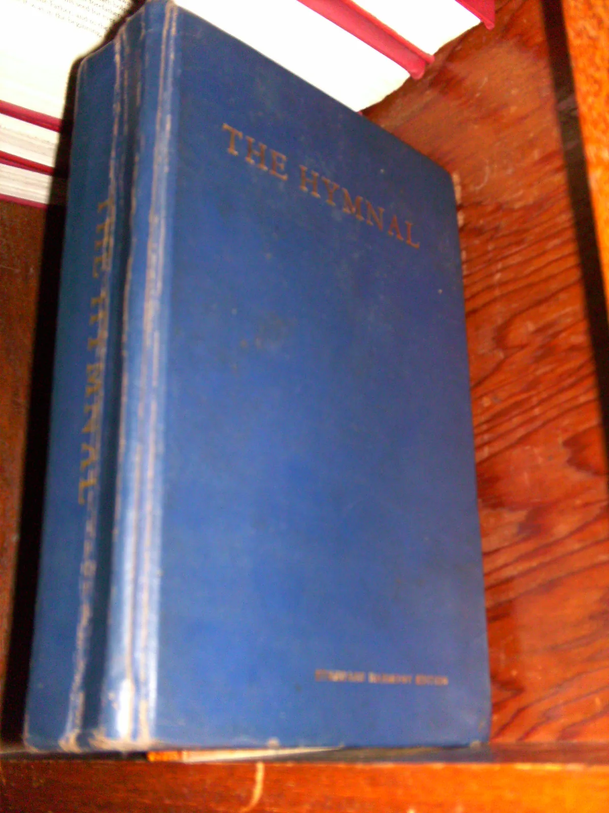 old religious hymnbook
