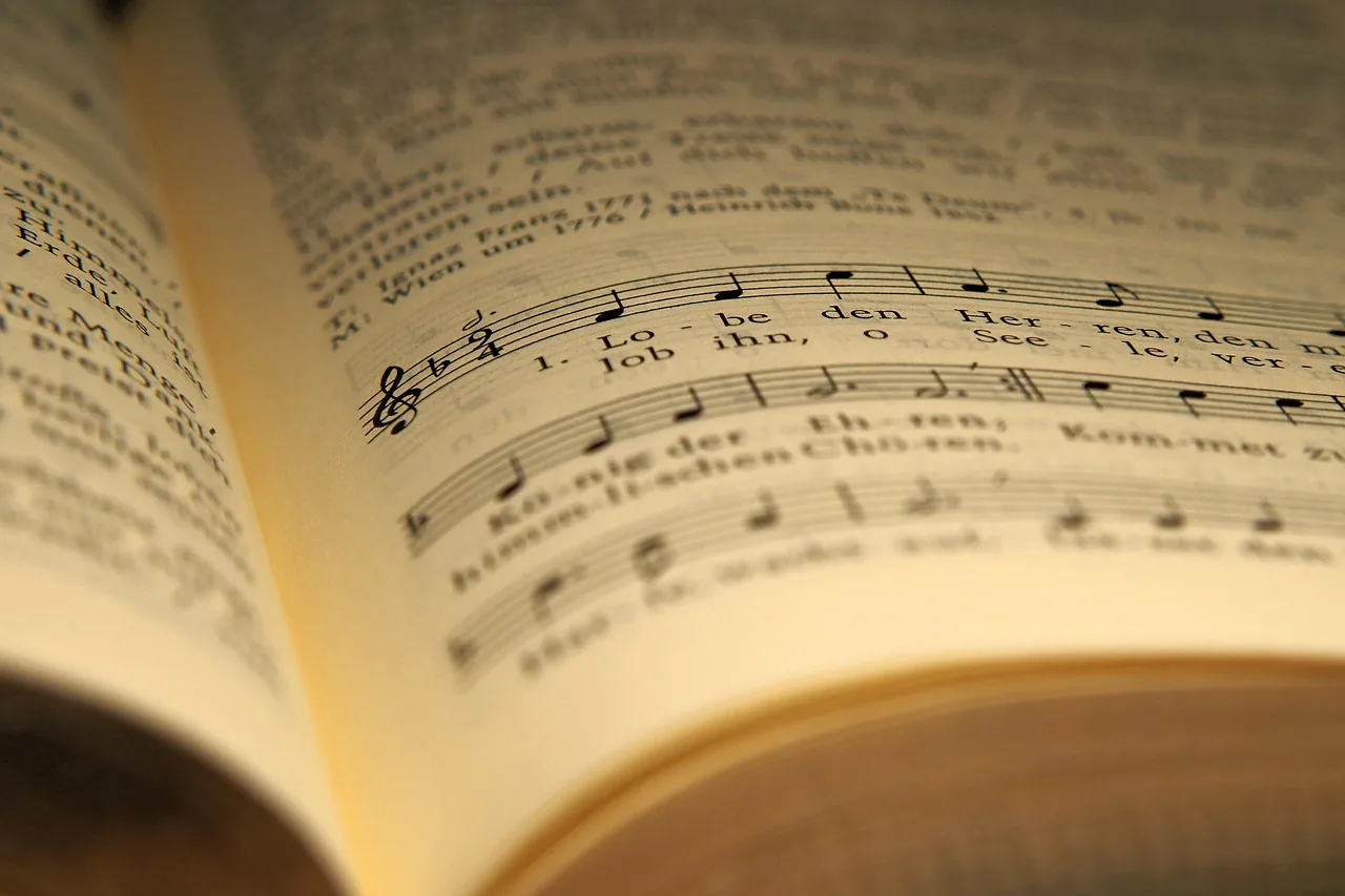 Open religious song sheet music Open religious song sheet music