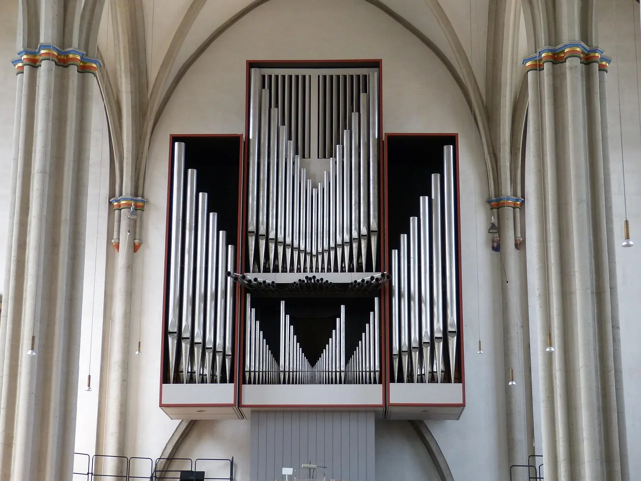 Church organ for a religious ceremony Church organ for a religious ceremony