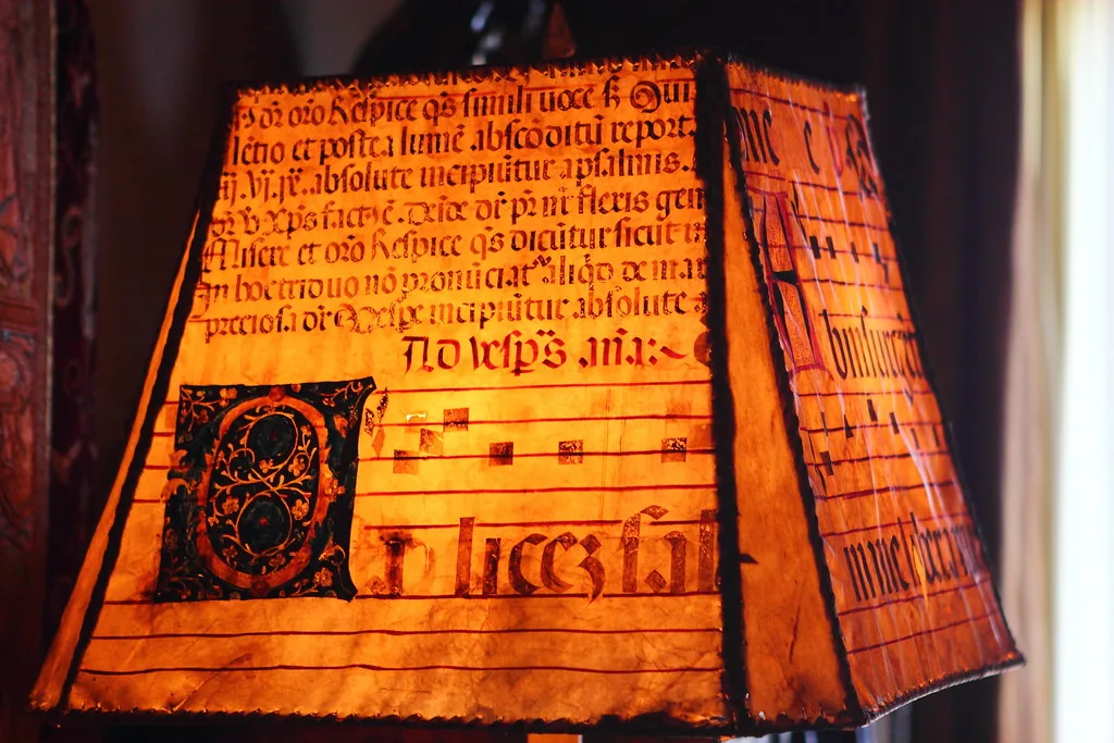 old illuminated religious score old illuminated religious score
