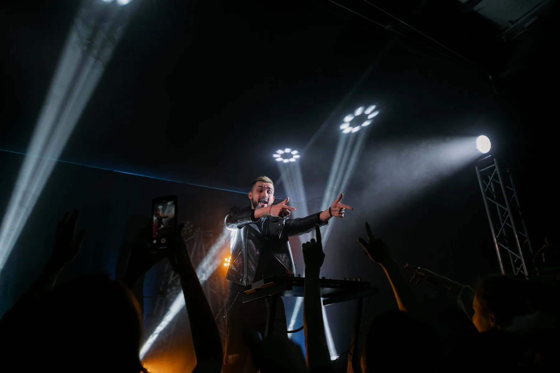 gospel singer on stage