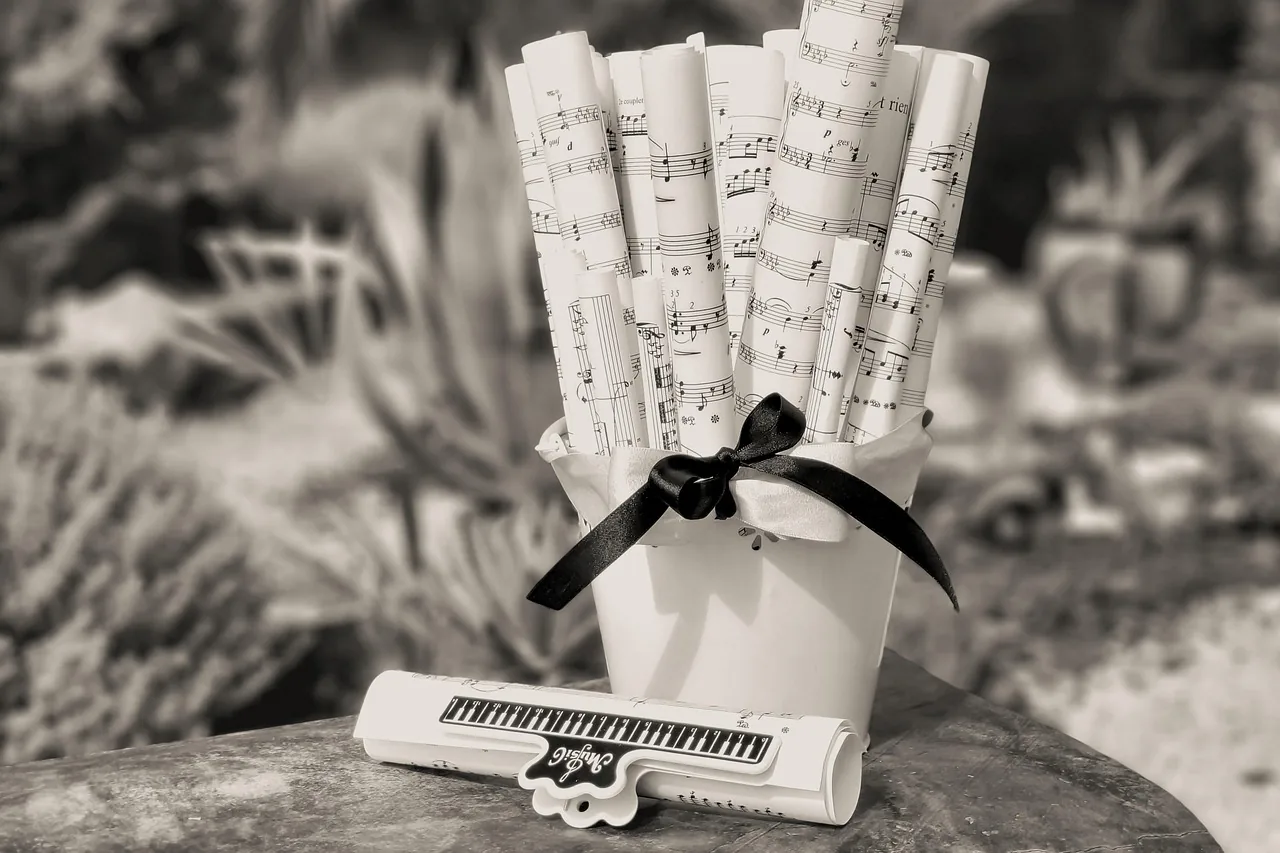 rolled sheets of religious chant music rolled sheets of religious chant music