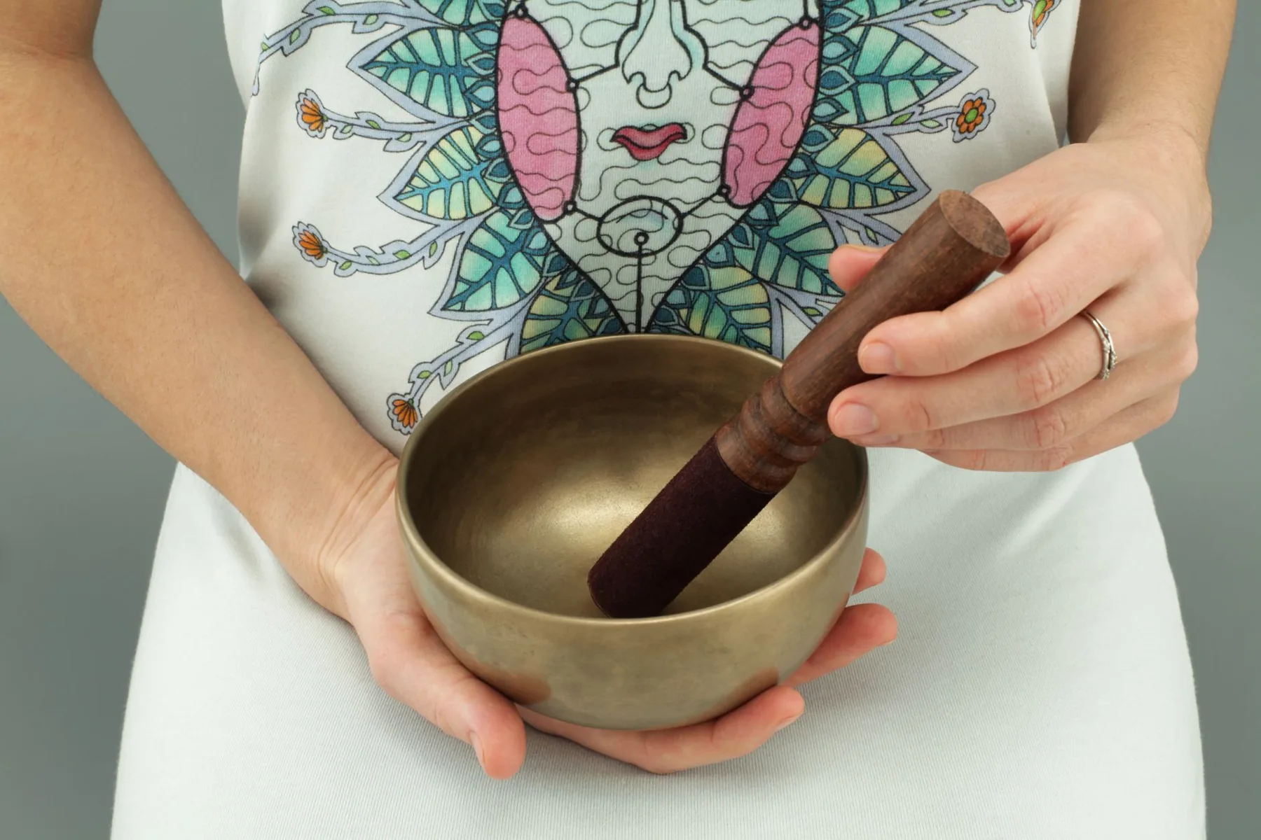 Tibetan singing bowl for sound therapy Tibetan singing bowl for sound therapy