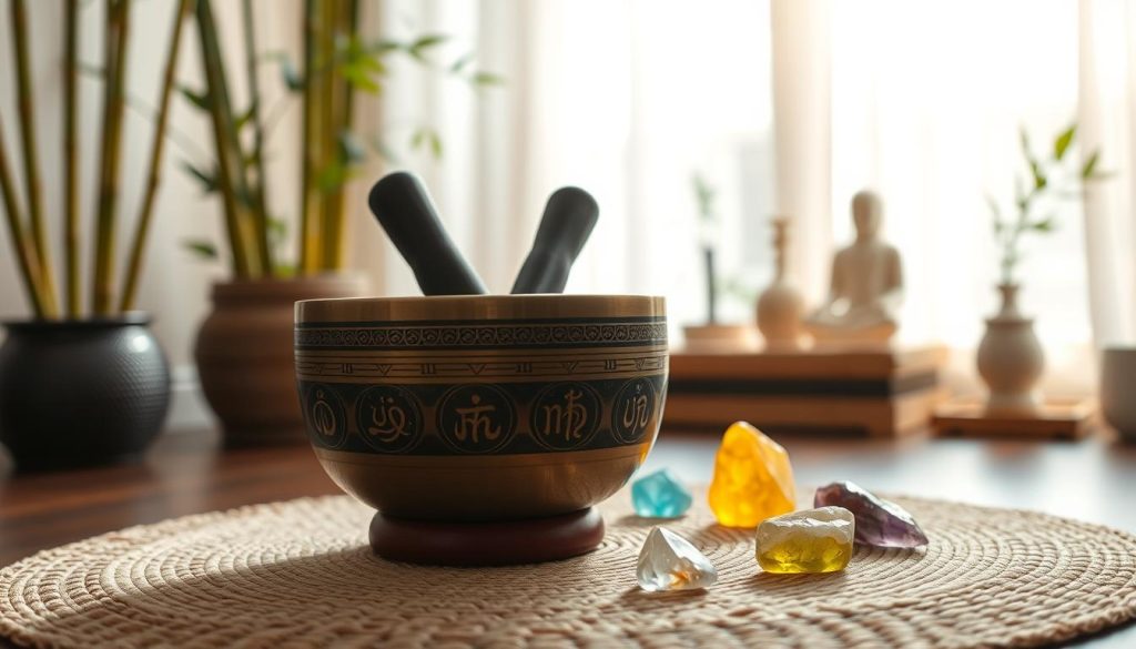 Bol tibétain 7 chakras : protocole simple pour une séance